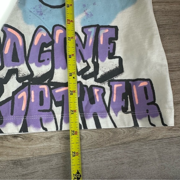 Zara Graphic Long Sleeve Shirt with Heart Design girls shirt sz 11-12 - Picture 6 of 7